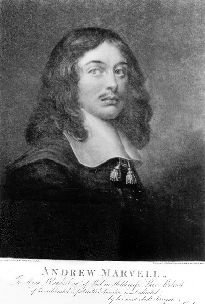 Andrew Marvell, engraved by John Raphael Smith by English School